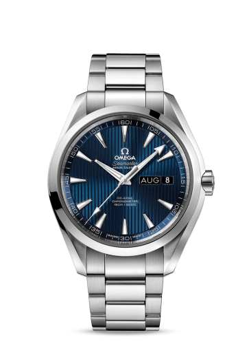 Omega Seamaster Aqua Terra 150M Co-Axial 43 Annual Calendar Stainless Steel / Blue / Bracelet 231.10.43.22.03.002