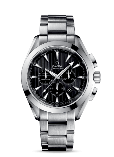 Omega Seamaster Aqua Terra 150M Co-Axial 44 Chronograph Stainless Steel / Black / Bracelet 231.10.44.50.01.001