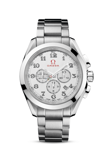 Omega Seamaster Aqua Terra 150M Co-Axial 44 Chronograph Stainless Steel / Silver / Bracelet / Olympic Collection 231.10.44.50.02.001