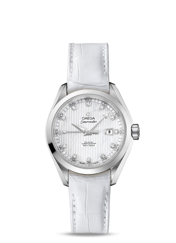Omega Seamaster Aqua Terra 150M Co-Axial 34 Stainless Steel / White 231.13.34.20.55.001