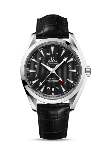 Omega Seamaster Aqua Terra 150M Co-Axial 43 GMT Stainless Steel / Black 231.13.43.22.01.001
