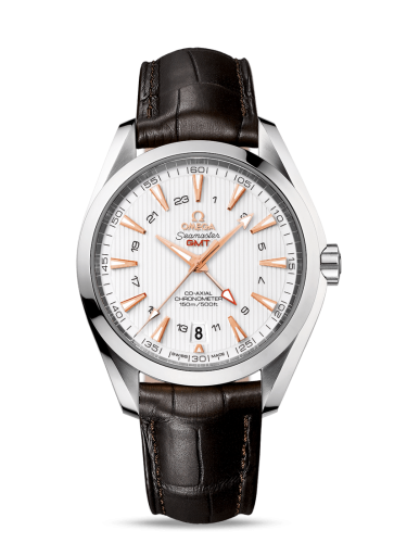 Omega Seamaster Aqua Terra 150M Co-Axial 43 GMT Stainless Steel / Silver 231.13.43.22.02.004