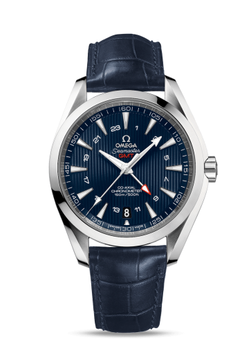 Omega Seamaster Aqua Terra 150M Co-Axial 43 GMT Stainless Steel / Blue 231.13.43.22.03.001