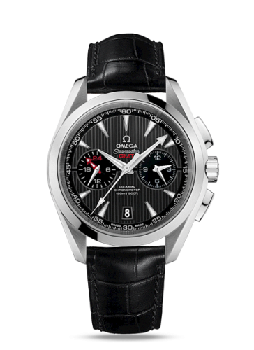 Omega Seamaster Aqua Terra 150M Co-Axial 43 GMT Chronograph Stainless Steel / Grey 231.13.43.52.06.001