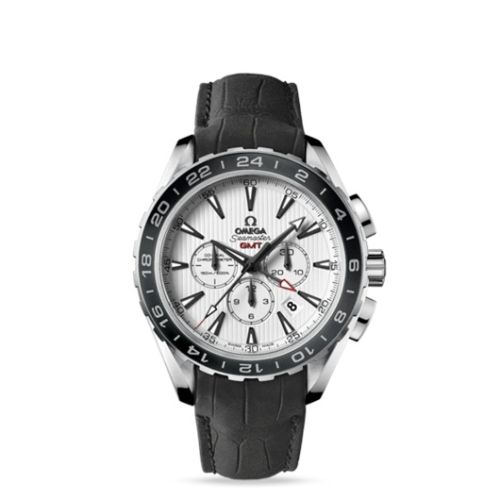 Omega Seamaster Aqua Terra 150M Co-Axial 44 GMT Chronograph Stainless Steel / Silver 231.13.44.52.04.001
