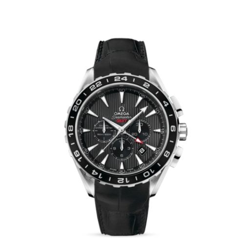 Omega Seamaster Aqua Terra 150M Co-Axial 44 GMT Chronograph Stainless Steel / Grey 231.13.44.52.06.001