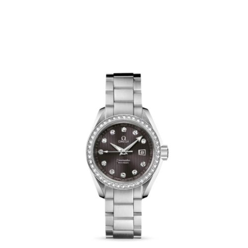 Omega Seamaster Aqua Terra 150M Quartz 30 Stainless Steel / Diamond / Grey / Bracelet 231.15.30.61.56.001