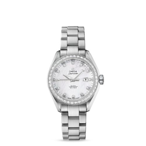 Omega Seamaster Aqua Terra 150M Co-Axial 34 Stainless Steel / Diamond / MOP / Bracelet 231.15.34.20.55.001