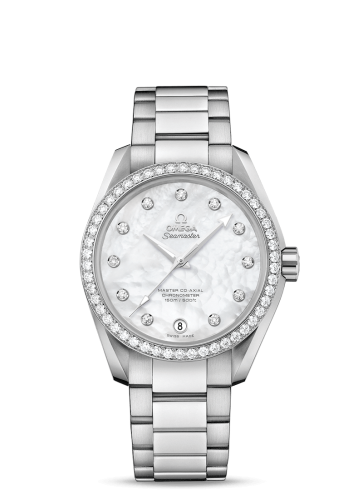 Omega Seamaster Aqua Terra 150M Master Co-Axial 38.5 Stainless Steel / Diamond / MOP / Bracelet 231.15.39.21.55.001