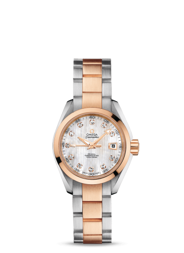 Omega Seamaster Aqua Terra 150M Co-Axial 30 Stainless Steel / Red Gold / MOP / Bracelet 231.20.30.20.55.001