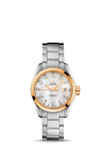 Omega Seamaster Aqua Terra 150M Co-Axial 30 Stainless Steel / Yellow Gold / MOP / Bracelet 231.20.30.20.55.004