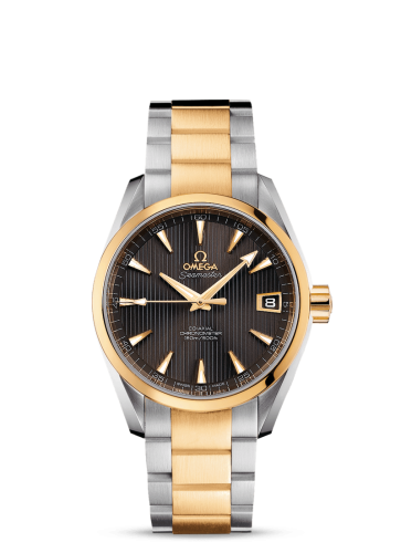 Omega Seamaster Aqua Terra 150M Co-Axial 38.5 Stainless Steel / Yellow Gold / Grey / Bracelet 231.20.39.21.06.002