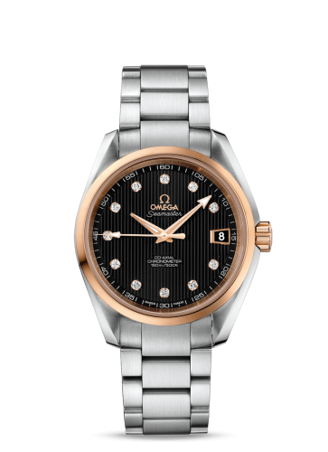 Omega Seamaster Aqua Terra 150M Co-Axial 38.5 Stainless Steel / Red Gold / Black / Bracelet 231.20.39.21.51.003