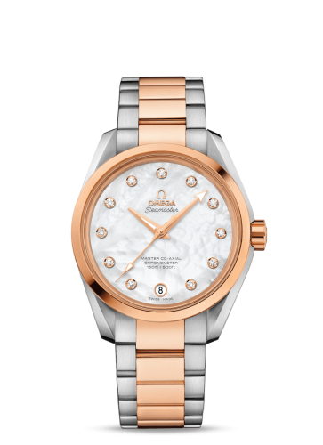 Omega Seamaster Aqua Terra 150M Master Co-Axial 38.5 Stainless Steel / Red Gold / MOP / Bracelet 231.20.39.21.55.003