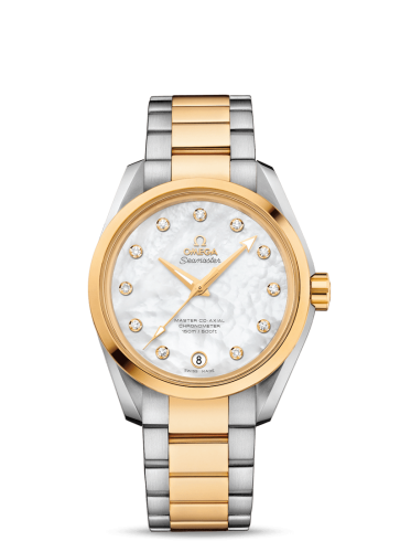 Omega Seamaster Aqua Terra 150M Master Co-Axial 38.5 Stainless Steel / Yellow Gold / MOP / Bracelet 231.20.39.21.55.004