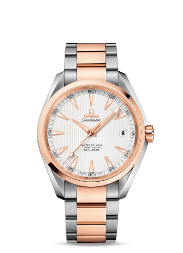 Omega Seamaster Aqua Terra 150m Master Co-Axial 41.5 Stainless Steel / Red Gold / Silver / Bracelet 231.20.42.21.02.001