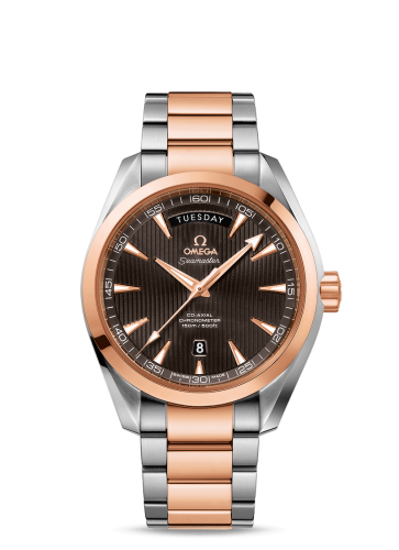 Omega Seamaster Aqua Terra 150m Co-Axial 41.5 Day-Date Stainless Steel / Red Gold / Grey / Bracelet 231.20.42.22.06.001