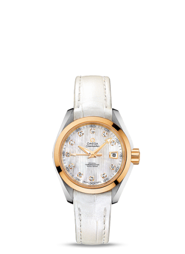 Omega Seamaster Aqua Terra 150M Co-Axial 30 Stainless Steel / Yellow Gold / MOP 231.23.30.20.55.002