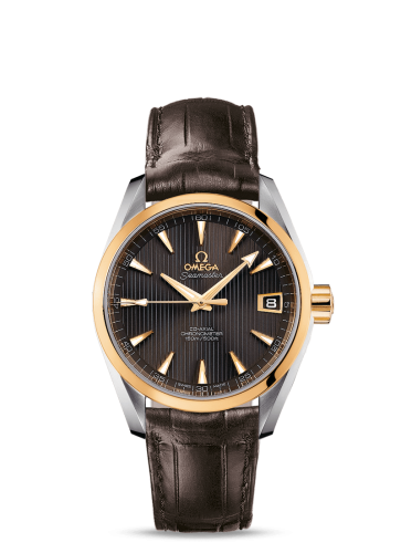 Omega Seamaster Aqua Terra 150M Co-Axial 38.5 Stainless Steel / Yellow Gold / Grey 231.23.39.21.06.002