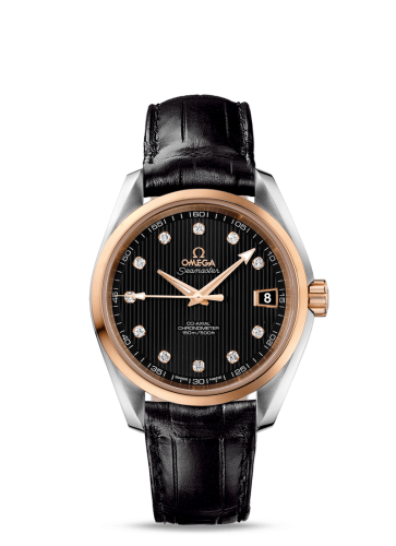 Omega Seamaster Aqua Terra 150M Co-Axial 38.5 Stainless Steel / Red Gold / Black 231.23.39.21.51.001