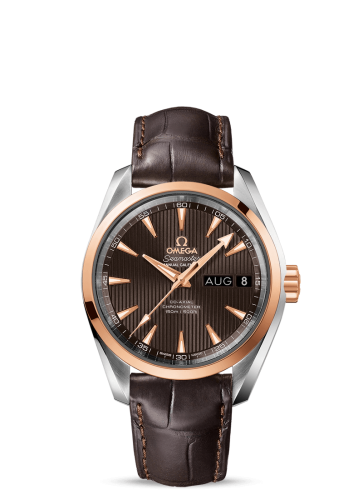 Omega Seamaster Aqua Terra 150M Co-Axial 38.5 Annual Calendar Stainless Steel / Red Gold / Grey 231.23.39.22.06.001