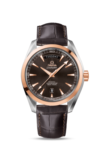 Omega Seamaster Aqua Terra 150m Co-Axial 41.5 Day-Date Stainless Steel / Red Gold / Grey 231.23.42.22.06.001