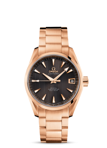 Omega Seamaster Aqua Terra 150M Co-Axial 38.5 Red Gold / Grey / Bracelet 231.50.39.21.06.001