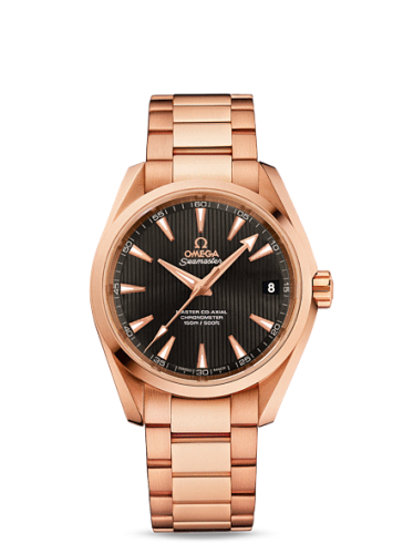 Omega Seamaster Aqua Terra 150m Master Co-Axial 38.5 Red Gold / Grey / Bracelet 231.50.39.21.06.003