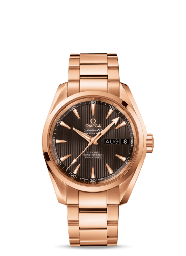Omega Seamaster Aqua Terra 150M Co-Axial 38.5 Annual Calendar Red Gold / Grey / Bracelet 231.50.39.22.06.001
