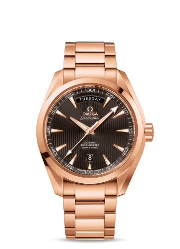 Omega Seamaster Aqua Terra 150m Co-Axial 41.5 Day-Date 41.5mm Red Gold / Grey / Bracelet 231.50.42.22.06.001