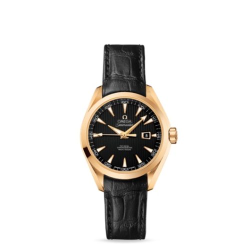 Omega Seamaster Aqua Terra 150M Co-Axial 34 Yellow Gold / Black 231.53.34.20.01.001