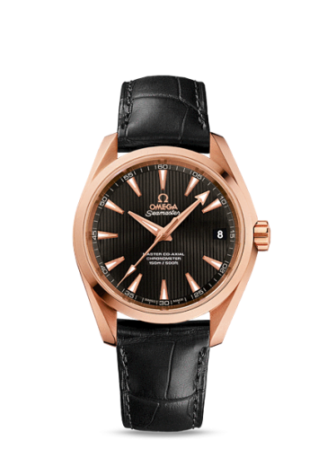 Omega Seamaster Aqua Terra 150m Master Co-Axial 38.5 Red Gold / Grey / Bracelet 231.53.39.21.06.003