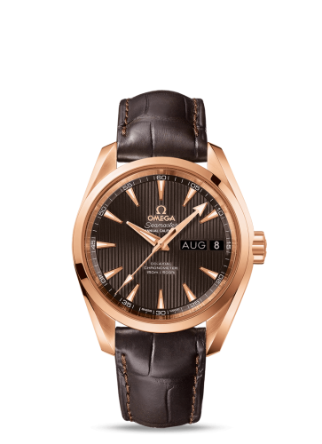 Omega Seamaster Aqua Terra 150M Co-Axial 38.5 Annual Calendar Red Gold / Grey 231.53.39.22.06.001