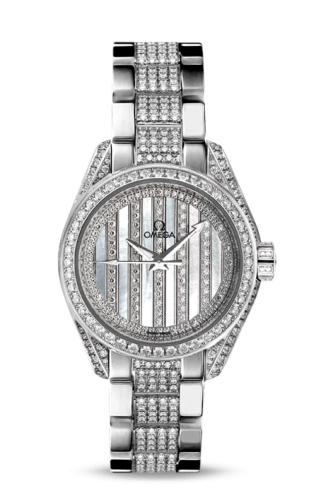 Omega Seamaster Aqua Terra 150M Co-Axial 30 White Gold / Diamond / MOP / Bracelet 231.55.30.20.55.003