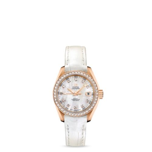 Omega Seamaster Aqua Terra 150M Co-Axial 30 Red Gold / Diamond / MOP 231.58.30.20.55.001