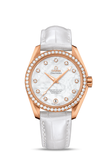 Omega Seamaster Aqua Terra 150M Master Co-Axial 38.5 Red Gold / Diamond / MOP 231.58.39.21.55.001