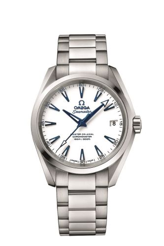 Omega Seamaster Aqua Terra 150M Master Co-Axial 38.5 Titanium / White / Bracelet / GoodPlanet 231.90.39.21.04.001