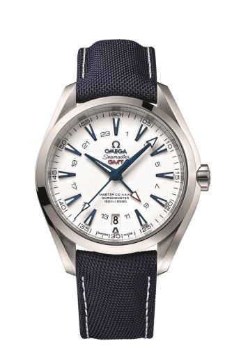 Omega Seamaster Aqua Terra 150M Co-Axial 43 GMT Titanium / White / GoodPlanet 231.92.43.22.04.001