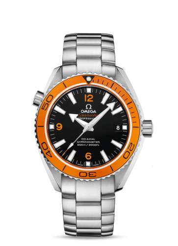 Omega Seamaster Planet Ocean 600M Co-Axial 42 Stainless Steel / Orange / Bracelet 232.30.42.21.01.002