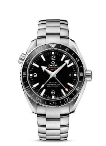 Omega Seamaster Planet Ocean 600M Co-Axial 43.5 GMT Stainless Steel / Black / Bracelet 232.30.44.22.01.001