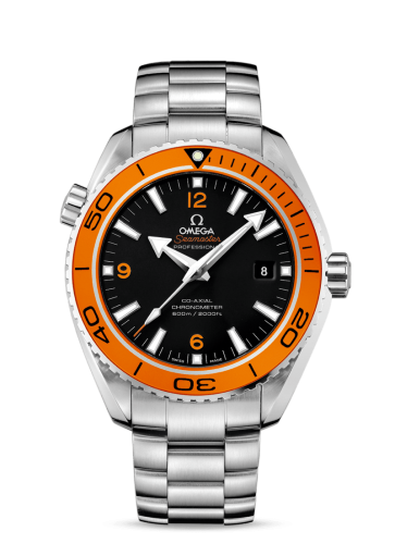 Omega Seamaster Planet Ocean 600M Co-Axial 45.5 Stainless Steel / Orange / Bracelet 232.30.46.21.01.002