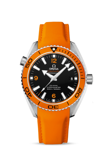 Omega Seamaster Planet Ocean 600M Co-Axial 42 Stainless Steel / Orange / Orange Rubber 232.32.42.21.01.001