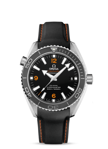 Omega Seamaster Planet Ocean 600M Co-Axial 42 Stainless Steel / Orange Numerals / Rubber 232.32.42.21.01.005