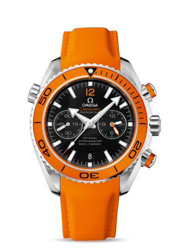 Omega Seamaster Planet Ocean 600M Co-Axial 45.5 Chronograph Stainless Steel / Orange / Rubber 232.32.46.51.01.001