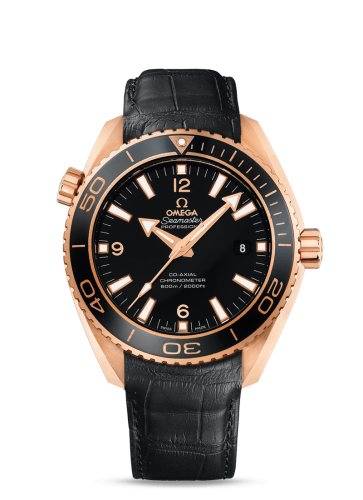 Omega Seamaster Planet Ocean 600M Co-Axial 45.5 Red Gold / Ceragold / Alligator 232.63.46.21.01.001