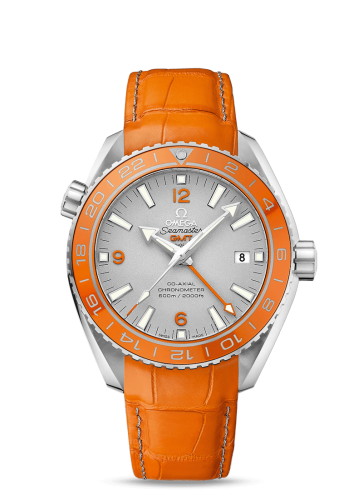 Omega Seamaster Planet Ocean 600M Co-Axial 43.5 GMT Platinum / Orange / Alligator 232.93.44.22.99.001
