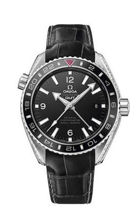 Omega Seamaster Planet Ocean 600M Co-Axial 43.5 GMT Platinum / Diamond / Qatar 232.98.44.22.01.003