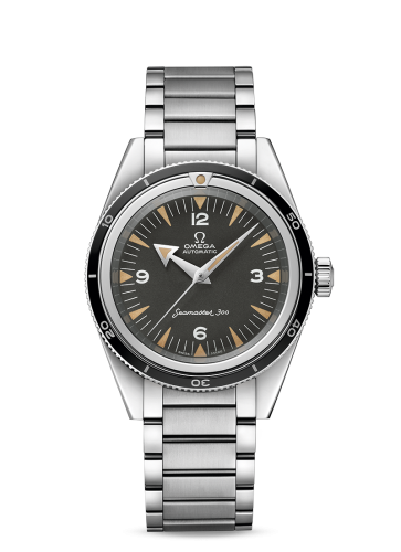 Omega Seamaster 300 Master Co-Axial Stainless Steel / Black / Bracelet / 60th Anniversary 234.10.39.20.01.001