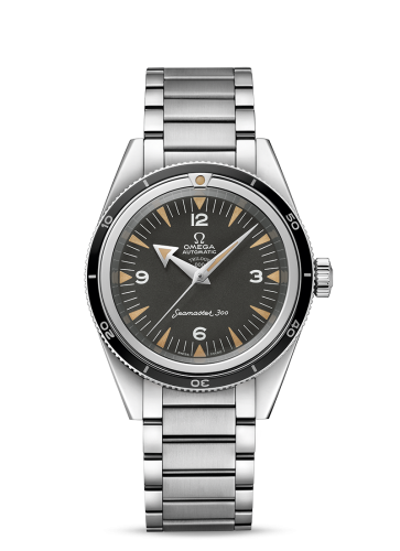 Omega Seamaster 300 Master Co-Axial Stainless Steel / Black / Bracelet / 60th Anniversary / Trilogy Box 234.10.39.20.01.002