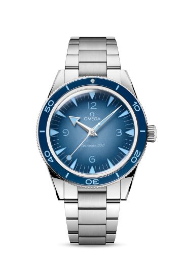 Omega Seamaster 300 Master Chronometer Stainless Steel / Summer Blue / Bracelet 234.30.41.21.03.002